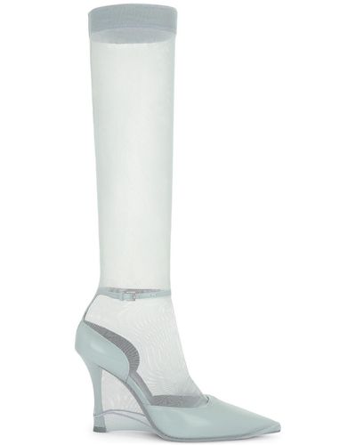 Givenchy Show Stocking Pump - White