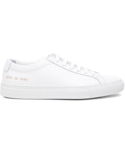 Common Projects Leather Original Achilles Low - White