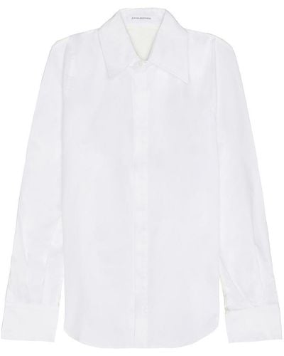 Bianca Saunders Row Back Shirt - White