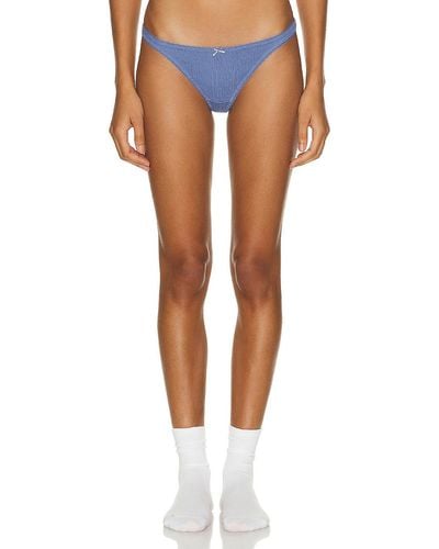 Cou Cou Intimates The Thong - Blue