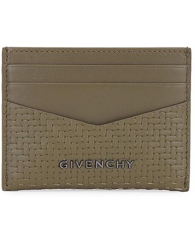 Givenchy Card Holder 2x3 Cc - Gray