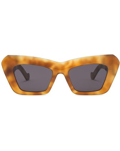 Loewe Anagram Cat Eye Sunglasses - Multicolor