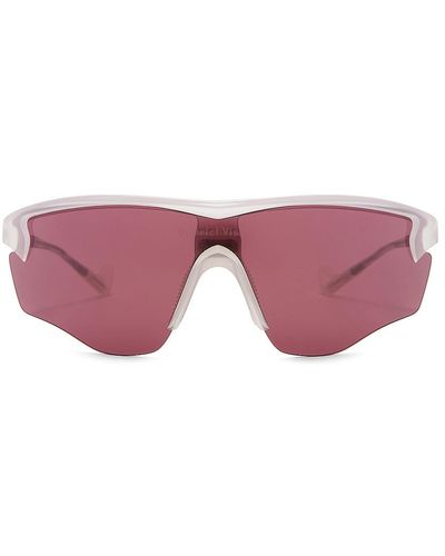 District Vision Junya Racer Sunglasses - Pink