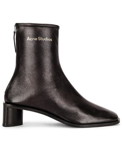 Acne Studios Pointed Ankle Boot - Black