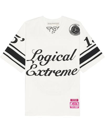 Advisory Board Crystals Logical Extreme Rugby Shirt - White