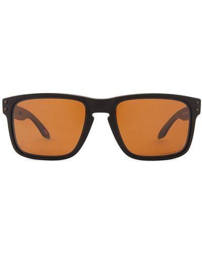 Oakley Holbrook Polarized Sunglasses - Brown