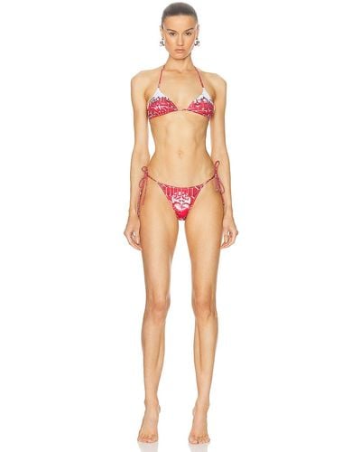 Jean Paul Gaultier Diablo Bikini Set - Multicolor