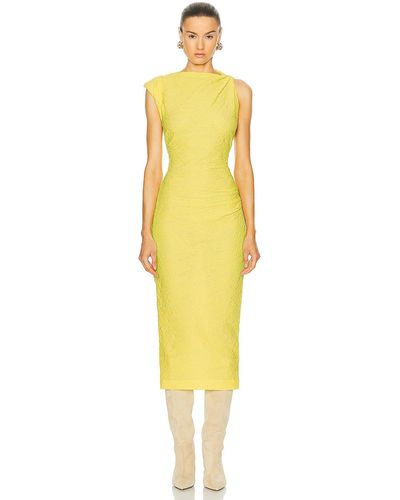 Isabel Marant Franzy Dress - Yellow