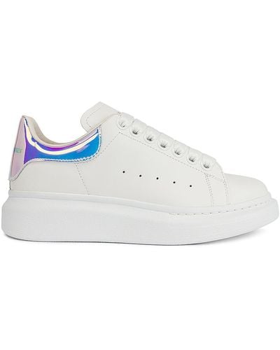 Alexander McQueen Lace Up Sneakers - White