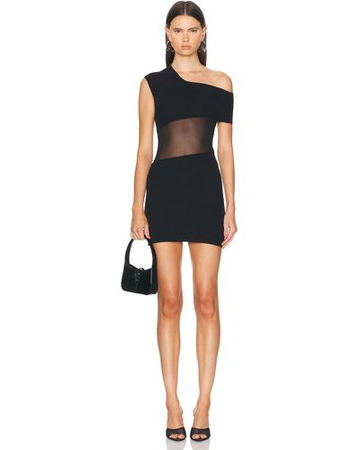 RTA Maya Mini Dress - Black