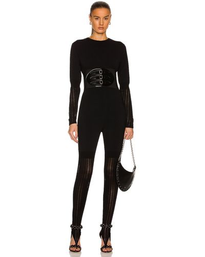 Alaïa Knit Jumpsuit - Black
