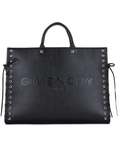 Givenchy Medium G Tote Corset Bag - Black