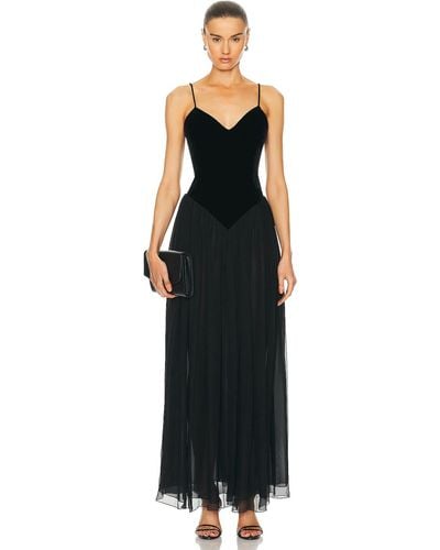 Chloé Velvet Dress - Black