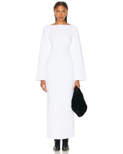 Khaite Alta Dress - White