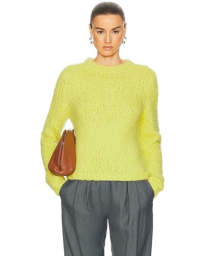 Gabriela Hearst Classic Sweater - Yellow