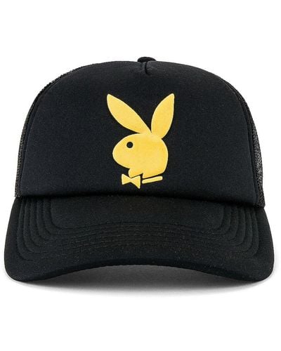 Pleasures X Playboy Bunny Trucker Hat - Black