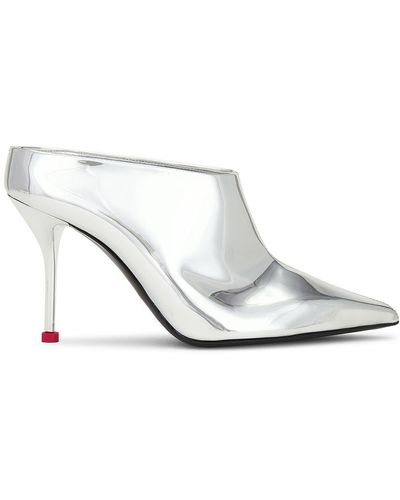 Alexander McQueen Pointed Mule - White