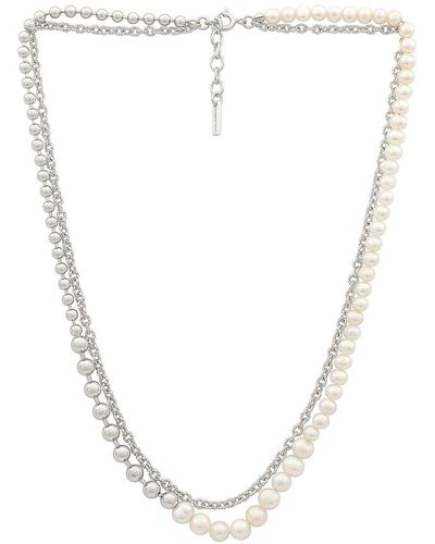 Completedworks Fresh Water Pearl Necklace - White