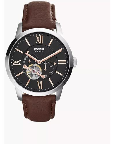 Fossil Watch For Townsman - Brown