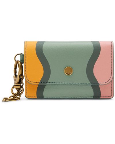 Fossil Valerie Card Case - Green