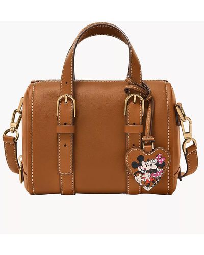 Fossil Disney Mini Satchel - Brown