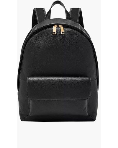 Fossil Blaire Leather Backpack - Black