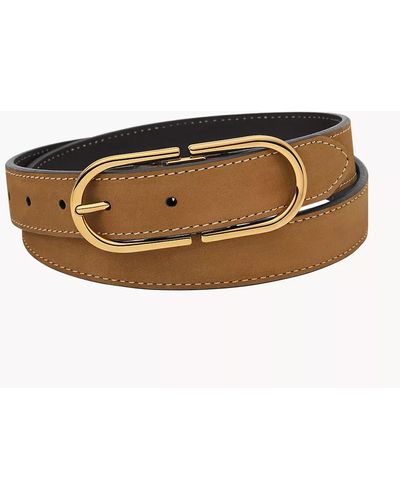Fossil Double D-link Belt - Brown