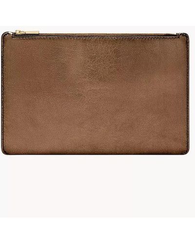 Fossil Pouch - Brown