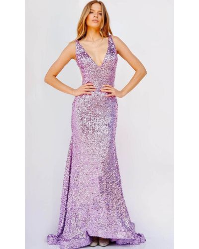 Jovani 23079 Dress - Purple