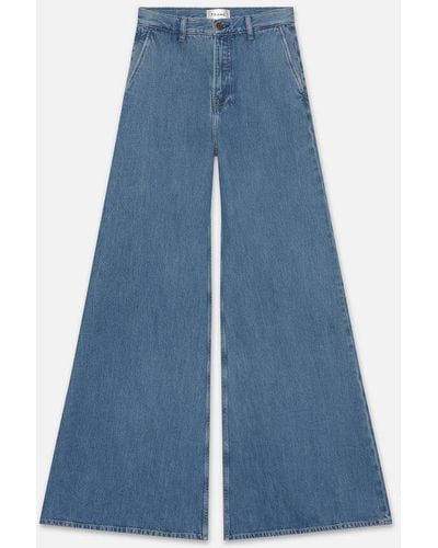 FRAME The Extra Wide Leg - Blue