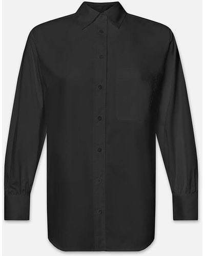 FRAME The Borrowed Pocket Shirt - Black