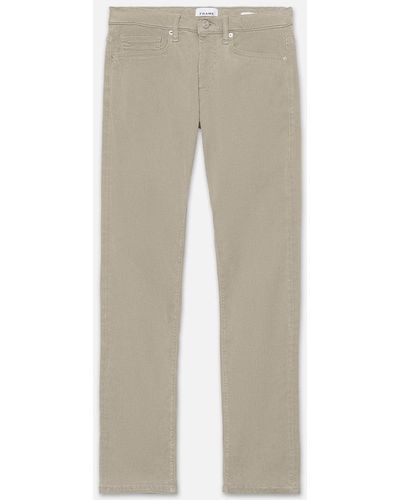 FRAME L'homme Slim Brushed Twill - Natural