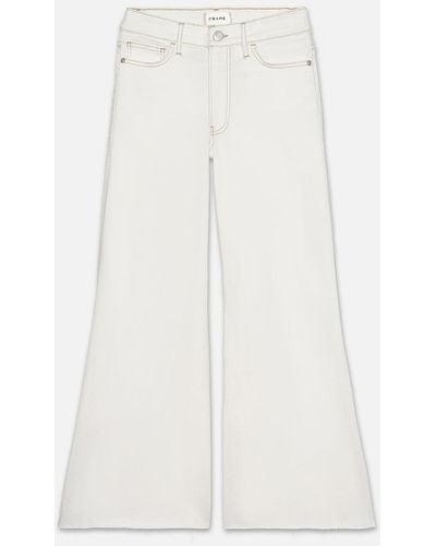 FRAME Le Palazzo Crop - White