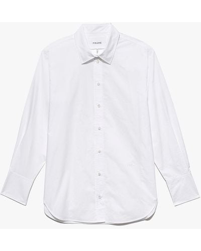 FRAME The Oversized Shirt - White