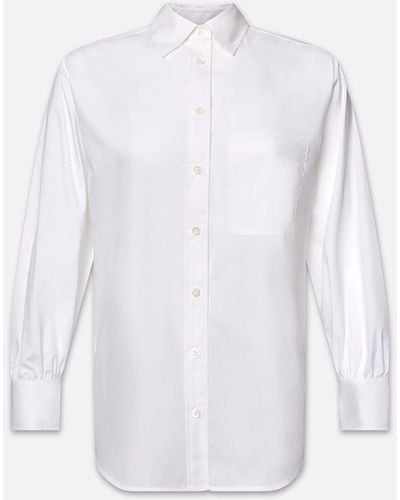 FRAME The Borrowed Pocket Shirt - White
