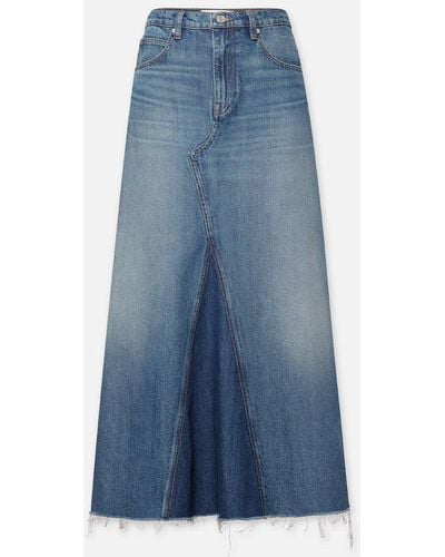 FRAME The Dorothy Skirt - Blue