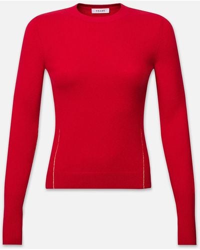 FRAME Lunar New Year Cashmere Crew - Red