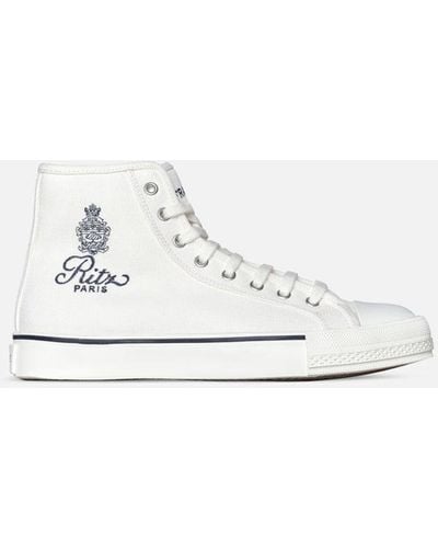 FRAME Ritz High Top Sneaker - White