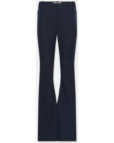 FRAME Le High Flare Trouser - Blue