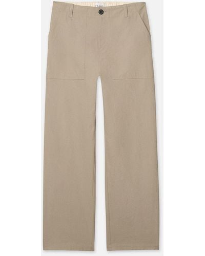 FRAME Patch Traveller Trousers - Natural
