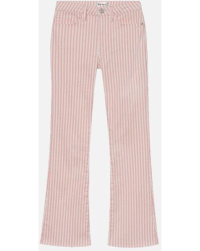 FRAME Le Crop Mini Boot - Pink
