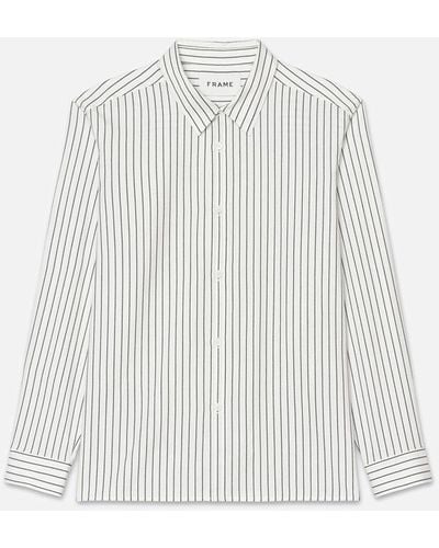 FRAME Classic Woven Shirt - White