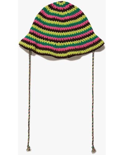 FRAME Crochet Bucket Hat - Green