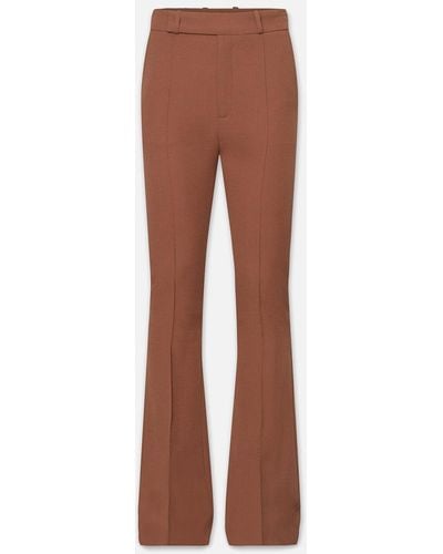 FRAME The Slim Stacked Trouser - Brown