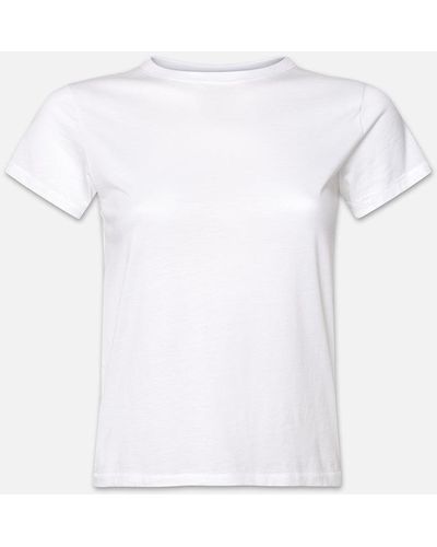 FRAME Baby Tee - White