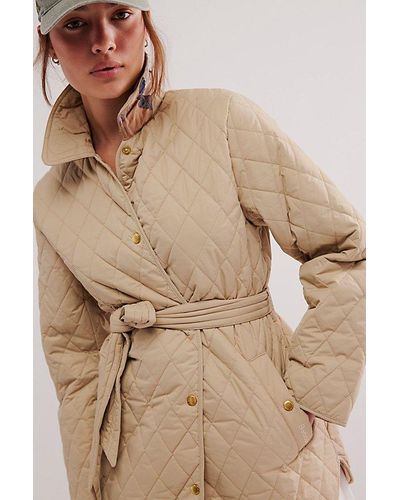 Barbour Reil Quilted Jacket - Natural