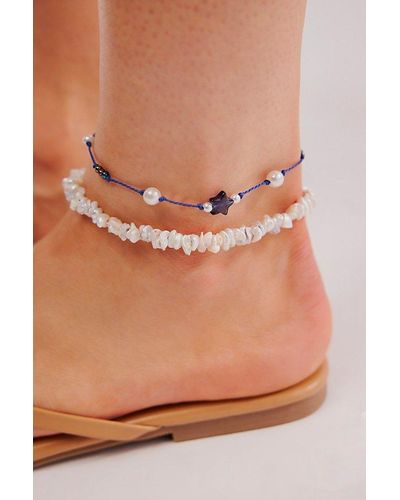 Free People Arsun Anklet - Natural