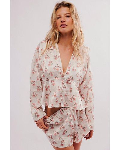 Intimately By Free People Beauty Sleep Pj Co-ord - Multicolour