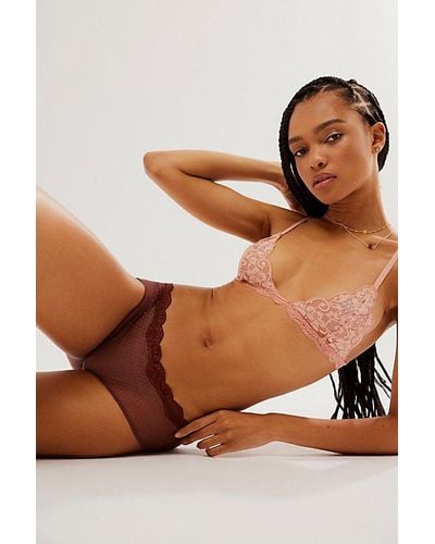 Intimately By Free People Midweek Hipster Knickers - Brown