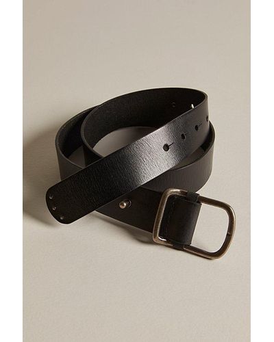 Free People We The Free Gallo Leather Belt - Black